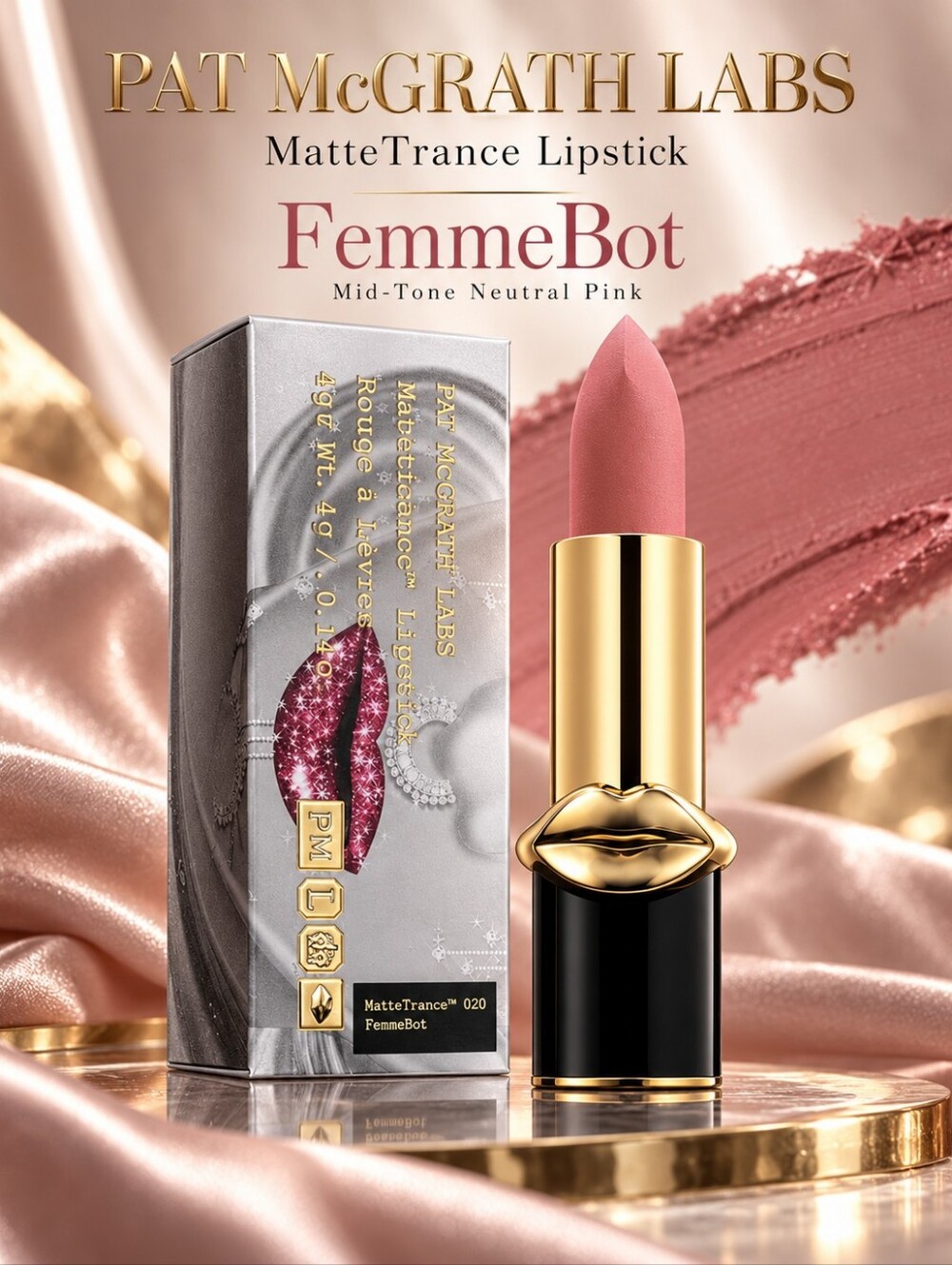 Pat McGrath Labs MatteTrance Lipstick – FemmeBot